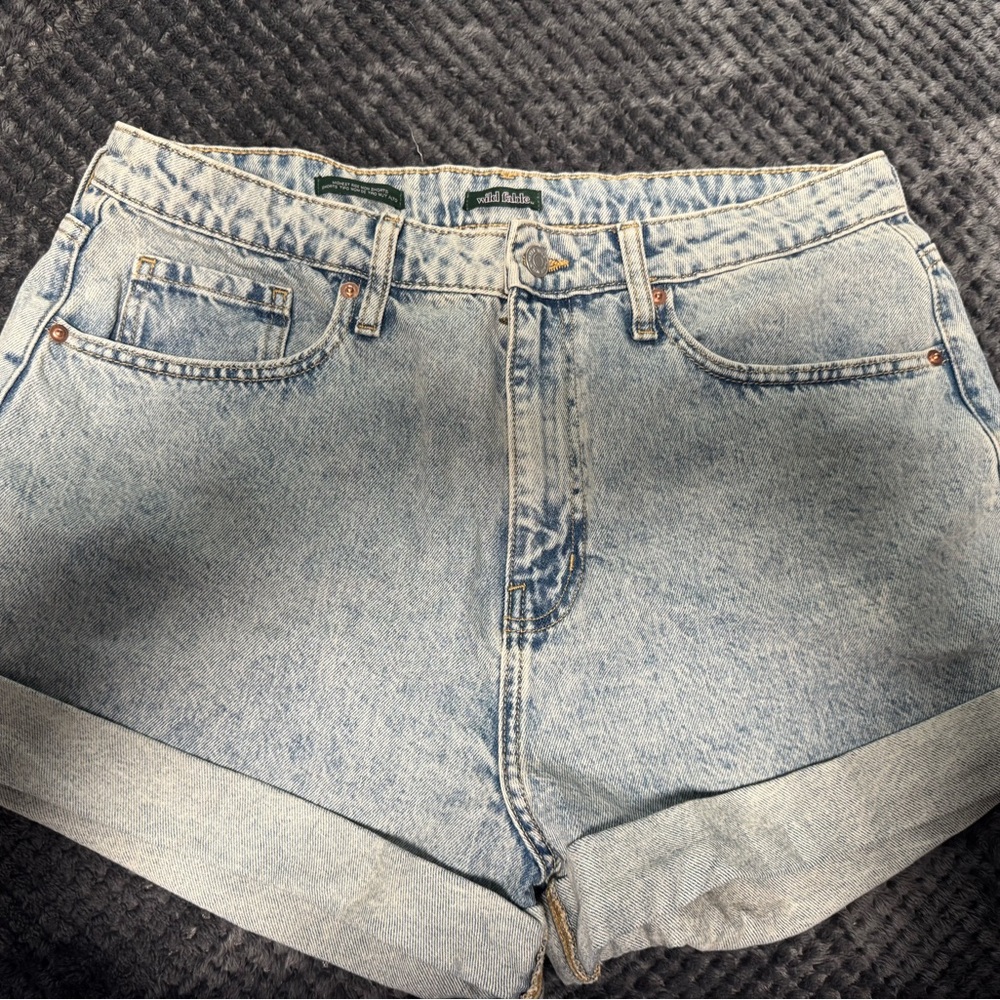 Wild Fable Faded Blue Denim Shorts